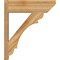 Ekena Millwork Olympic Slat Rough Sawn Outlooker, Western Red Cedar, 8"W x 26"D x 30"H OUT08X26X30OLY06RWR - alternate 2